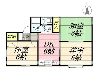 メゾン吉沢【1階】の間取り