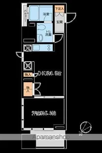 プロスペクトKALON三ノ輪【3階】の間取り
