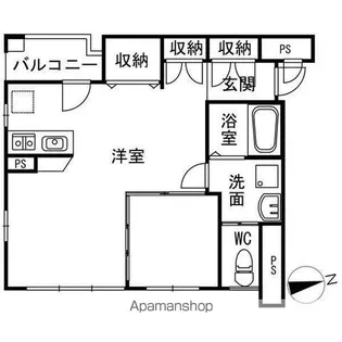 A、STYLE【3階】の間取り