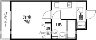 マリオン伊予三島【2階】の間取り
