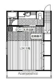 LADISTINGUE(ラ・ディスタンゲ)【101号室】の間取り