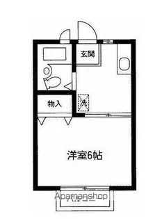 カサティント【2階】の間取り