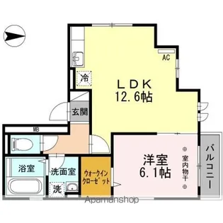 MIYABI【2階】の間取り