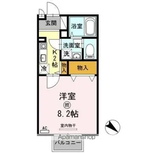 ウェーブ【2階】の間取り