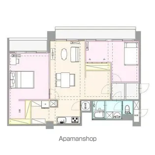 ハイツサンライズ【12階】の間取り