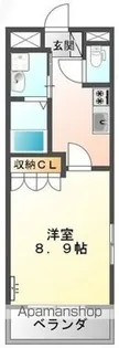 メゾン ラメール【2階】の間取り