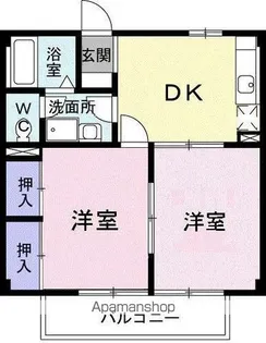 エクセル【2階】の間取り