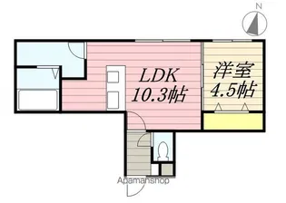 LUXIS S5(リュクシスエスファイブ)【3階】の間取り