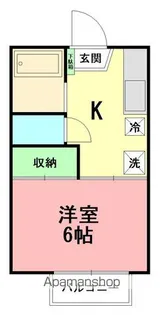 エクシブ湘南【110号室】の間取り