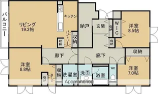 リアライズ松陰Ⅵ(リアライズマツカゲシックス)【2階】の間取り