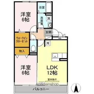 Y’S レジデンス【2階】の間取り