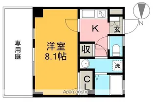 エル・パティオ【1階】の間取り