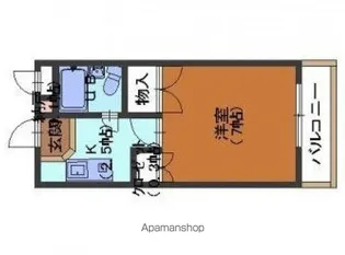 住岡荘【2階】の間取り