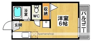 中百舌鳥ハイツ【1階】の間取り