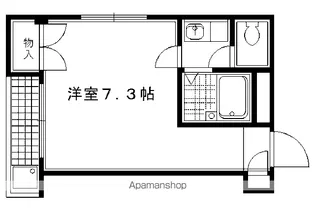 TOST栄洛館【3-A号室号室】の間取り
