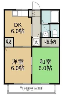 STハイツ遠見塚【2階】の間取り