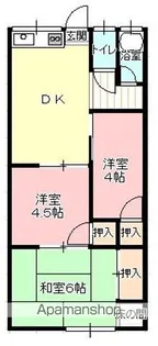 明慶ビル【2階】の間取り
