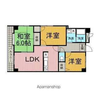 第3SKビル【4階】の間取り
