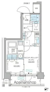 東京都文京区本郷5丁目【マンション】の間取り