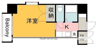 京橋森野ビル【1104号室】の間取り