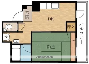 サンピア久米田【5階】の間取り