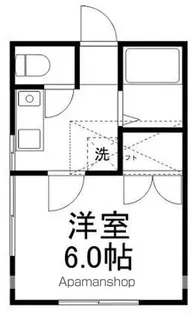 ブルーメA棟【206号室】の間取り