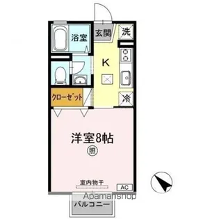 セジュール由城【1階】の間取り