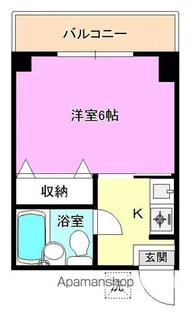 金剛山コーポ【305号室】の間取り