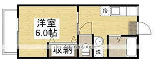 グリーンヒルズF棟【2階】の間取り