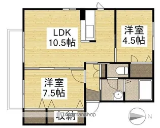 バリュージュ21 A棟【2階】の間取り