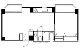 エラン・ヴィタール【2階】の間取り
