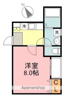 ラ・テール太子堂【1階】の間取り