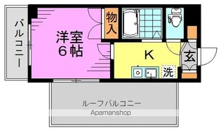スペーシア高円寺Ⅰ【10階】の間取り