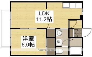 DNパレス A【2階】の間取り