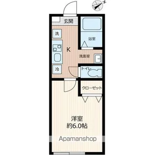 グランフェリオ本千葉【1階】の間取り