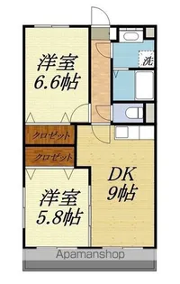 シャトーププレ【1階】の間取り