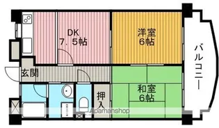コンフィメゾン東豊中【4階】の間取り