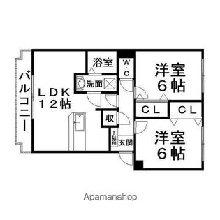 ラ・エトワールⅠ(光葉町)【301号室】の間取り