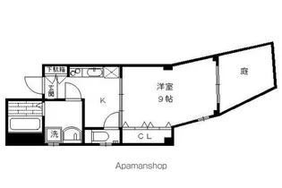 マンショントシェイレイ【1F号室】の間取り