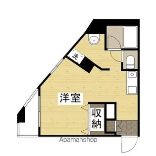 シャンティ医大前【3階】の間取り