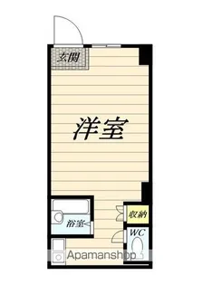 ベルメゾン湘南【1階】の間取り