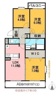 アストリア【201号室】の間取り
