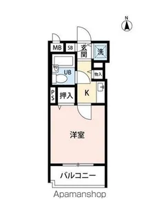 シティフラット千種Ⅰ【2階】の間取り