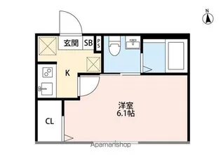 NKクレール幕張【2階】の間取り