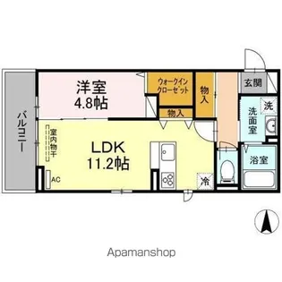 OTT’S RⅢ【3階】の間取り