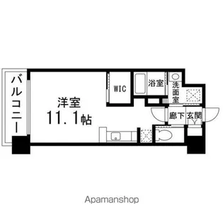 AXIA泉中央【410号室】の間取り
