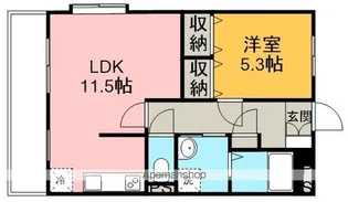 グランドゥール【3階】の間取り