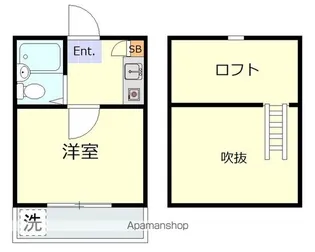 レジデンス西柴【2階】の間取り