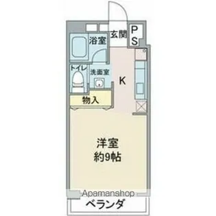 CUBEー19【3階】の間取り