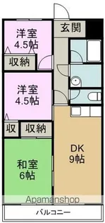 グレースコーエイ【2階】の間取り